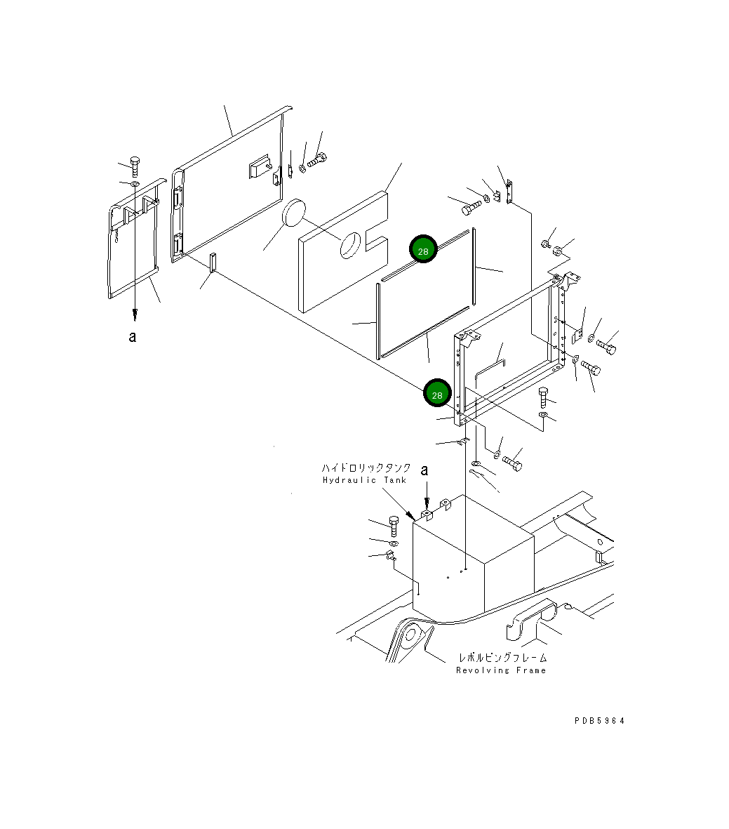 Уплотнение 20Y-54-K7441 Komatsu