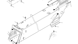 Труба 395-62-15390 Komatsu
