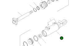 Цилиндр 707-11-80F50 Komatsu