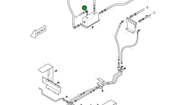Угловой штуцер DS2281009 Komatsu