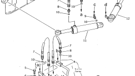 Трубка 415-905-1320 Komatsu