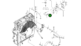 Трубка 208-03-51570 Komatsu