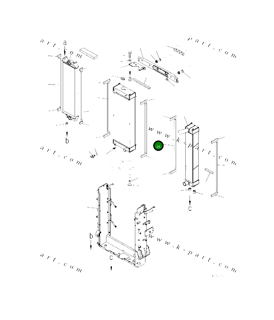 Уплотнение 418-03-62850 Komatsu