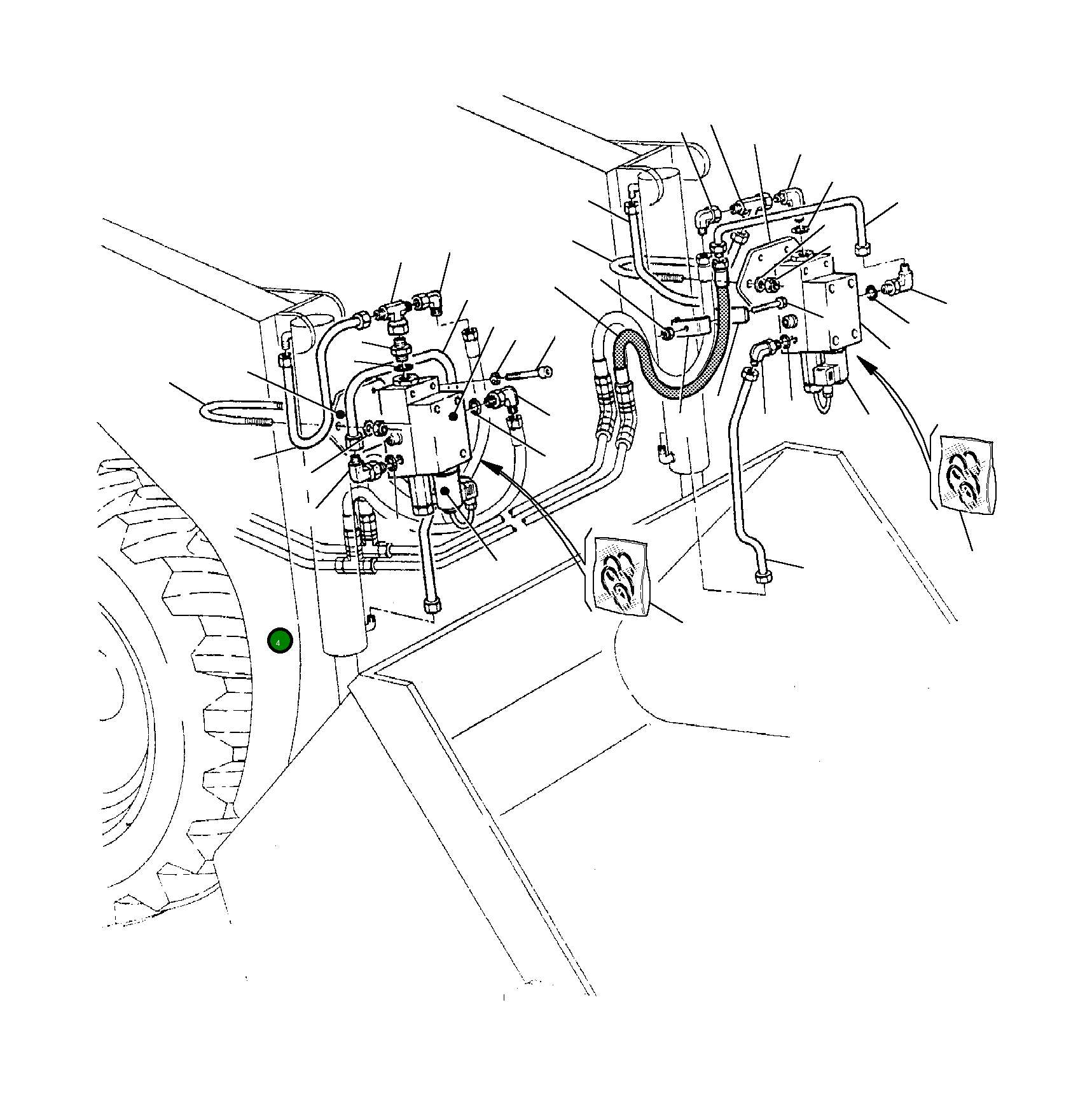 Труба 334449058 Komatsu