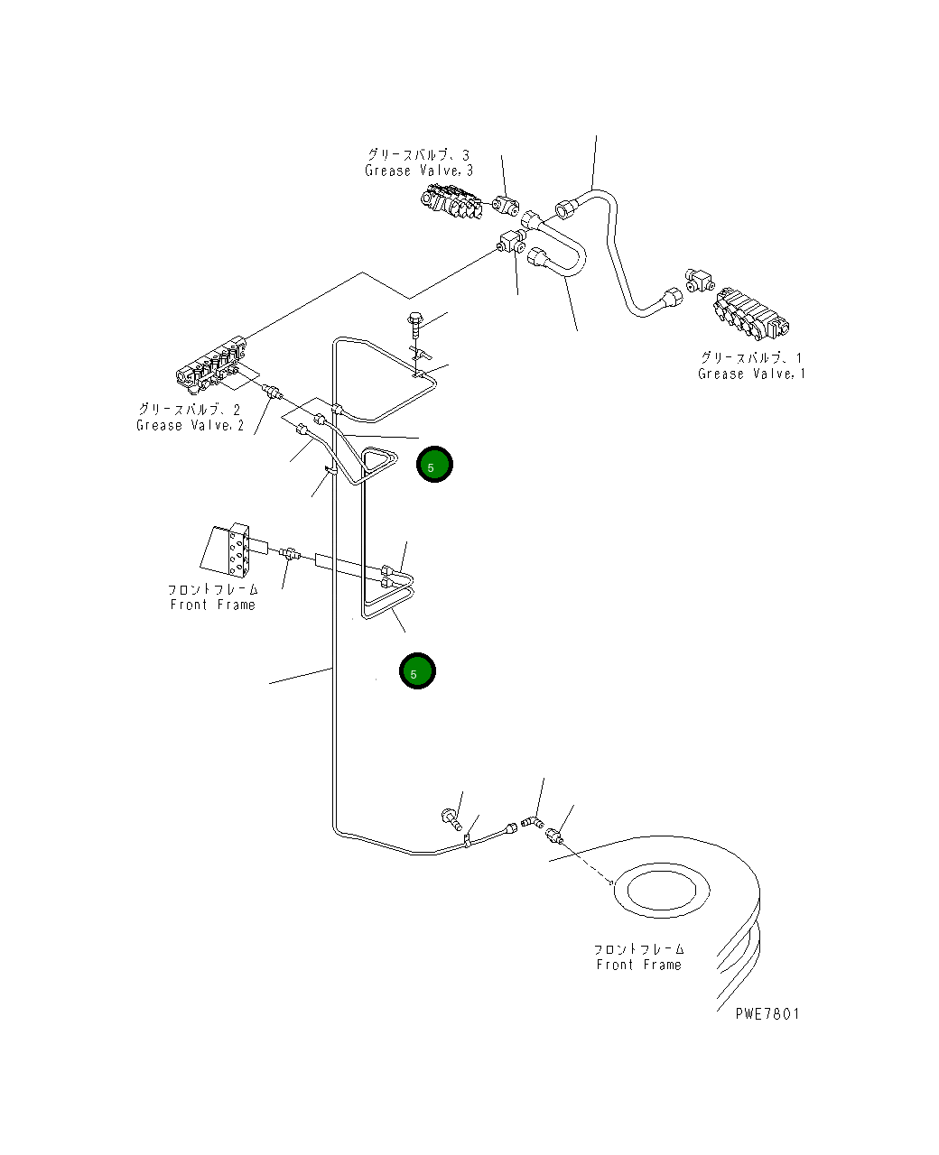 Трубка 426-S95-2582 Komatsu
