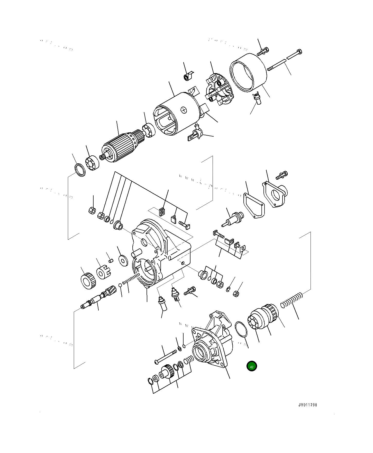 Уплотнение ND0289015190 Komatsu
