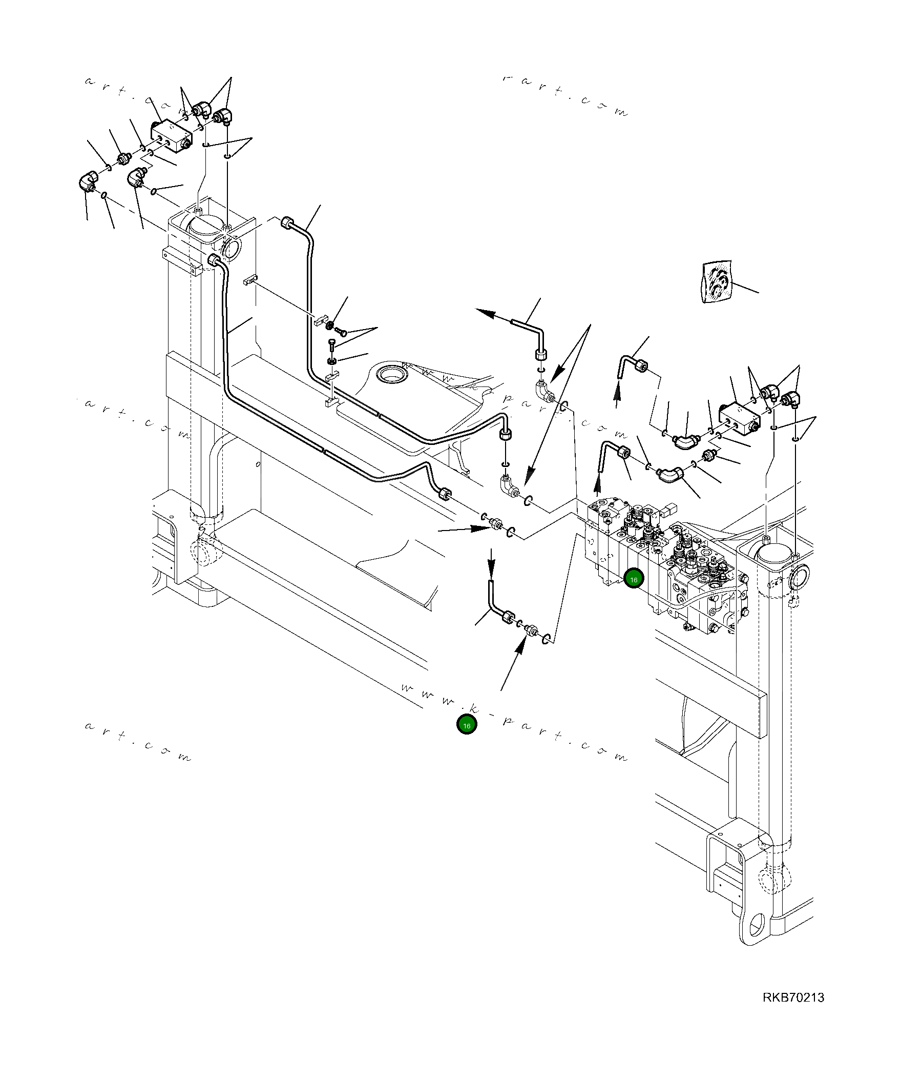 Труба 42N-62-15552 Komatsu