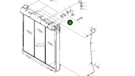 Трубка 17M-03-51270 Komatsu