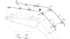 Труба 140-01129A Komatsu