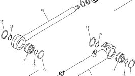 Цилиндр 124-63-65441 Komatsu