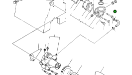 Термостат YMR000205 Komatsu