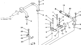 Трубка 561-61-12320 Komatsu