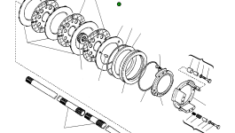Тормозной диск CA0132690 Komatsu