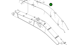 Трубка 208-62-K3290 Komatsu