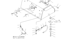 Топливный бак 14X-Z16-8310 Komatsu