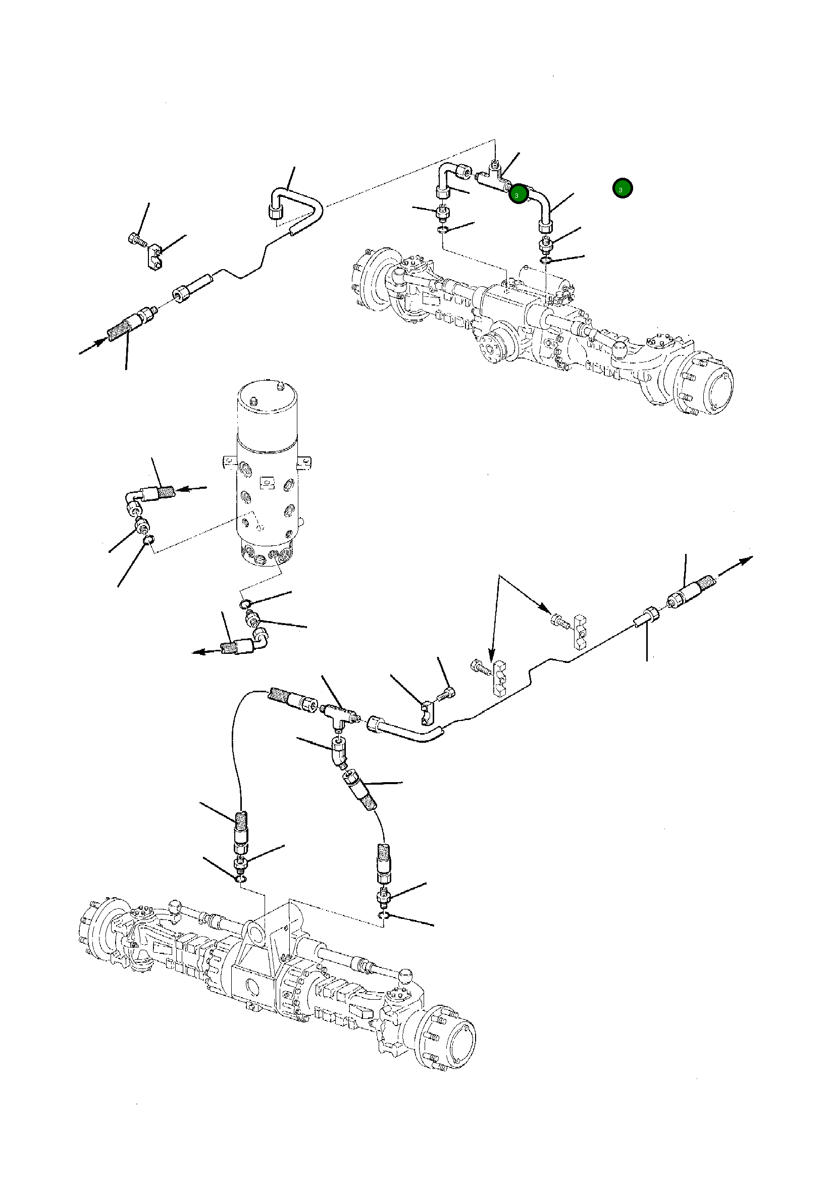 Труба 21D-62-13340 Komatsu