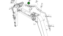 Трубка 21W-973-4341 Komatsu