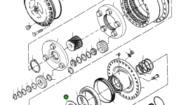 Фиксатор 765 517 73 Komatsu