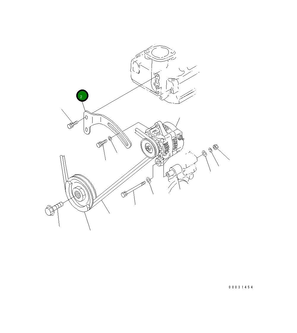 Стойка KT17548-6442-0 Komatsu