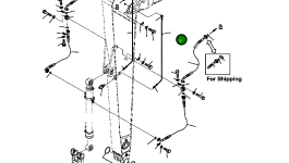 Трубка 208-70-42140 Komatsu