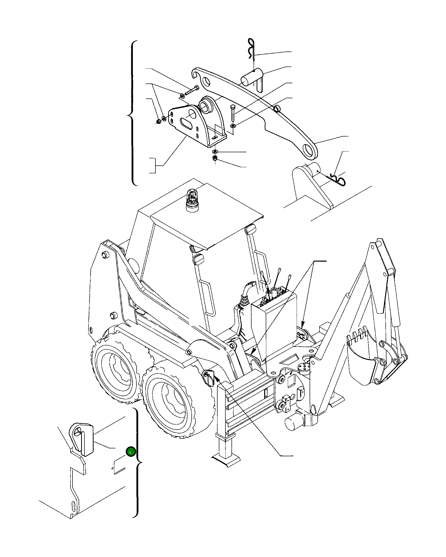Уступ 338860611 Komatsu