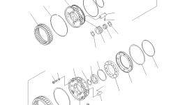 Упорная шайба 17A-15-42570 Komatsu