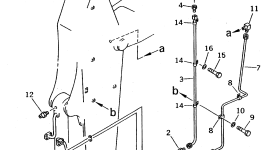Трубка 209-943-5520 Komatsu
