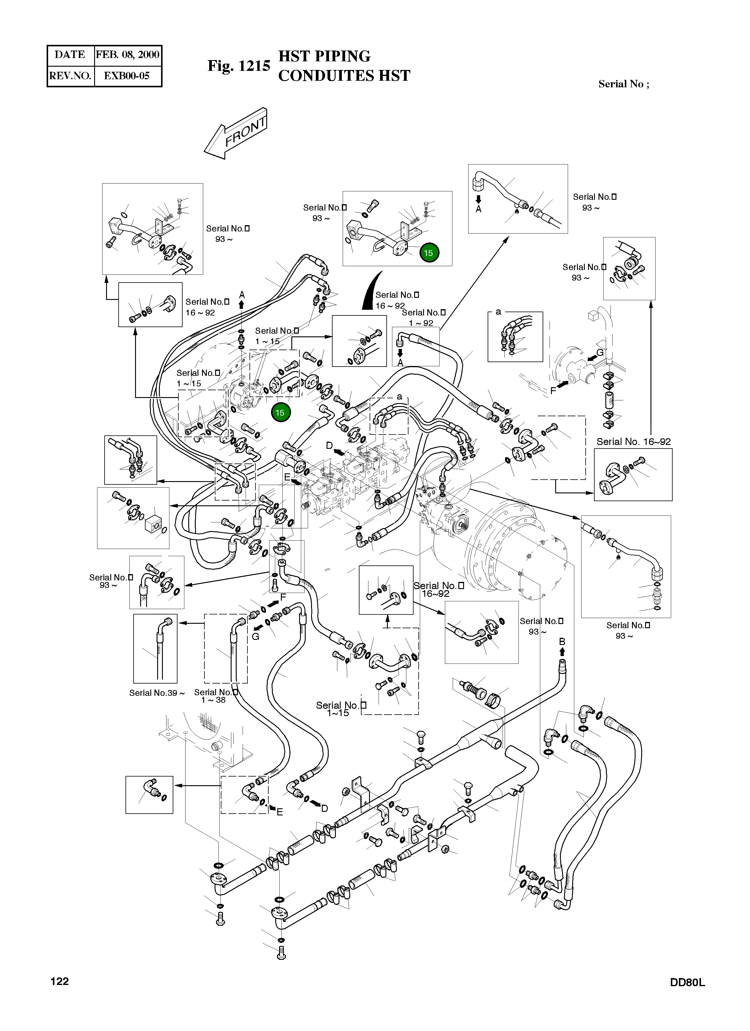 Труба 5183-3378A Komatsu