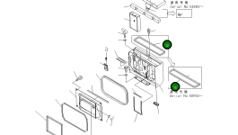 Уплотнение 42C-56-31820 Komatsu