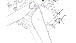 Труба 22E-973-2410 Komatsu