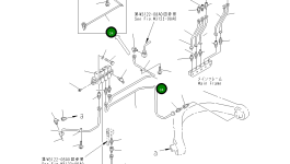 Трубка 567-95-71440 Komatsu