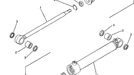 Цилиндр 233-63-32340 Komatsu