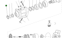Стопорное кольцо 42U-17-H0R64 Komatsu