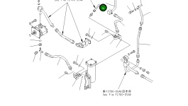 Трубка 176-49-41261 Komatsu