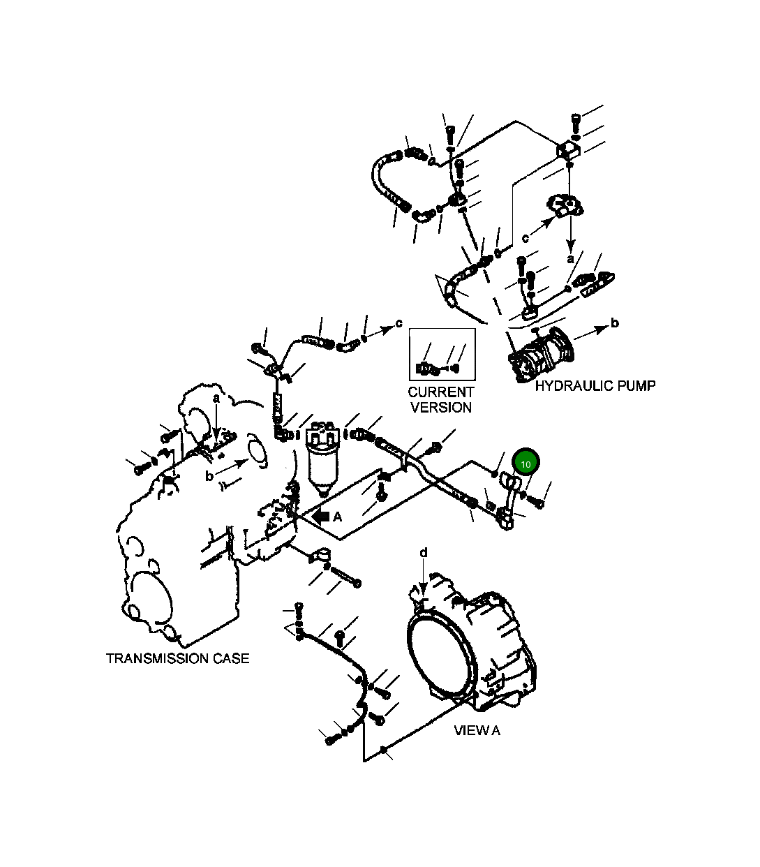 Труба 714-12-18210 Komatsu