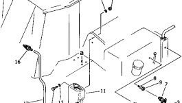 Шланг FF7819-83630 Komatsu