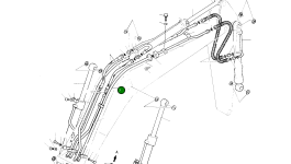 Труба 2183-3422B Komatsu