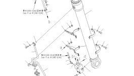 Трубка 209-64-13450 Komatsu