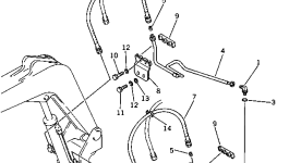Шланг 20N-62-33190 Komatsu