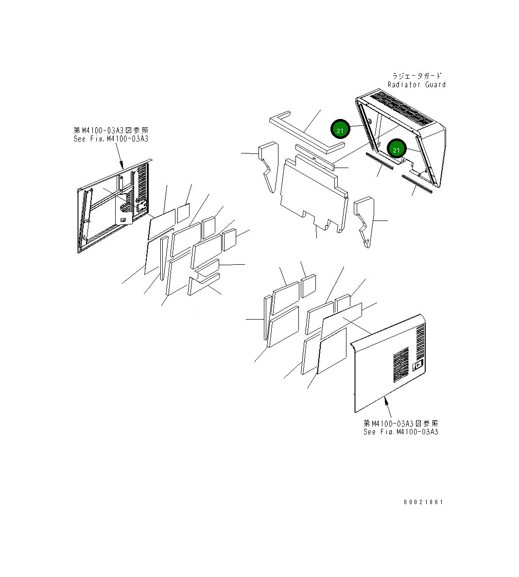 Уплотнение 416-Z97-3550 Komatsu