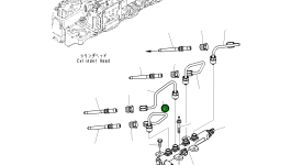 Трубка 6752-71-5230 Komatsu