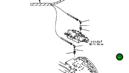 Угловой штуцер 124-62-61531 Komatsu