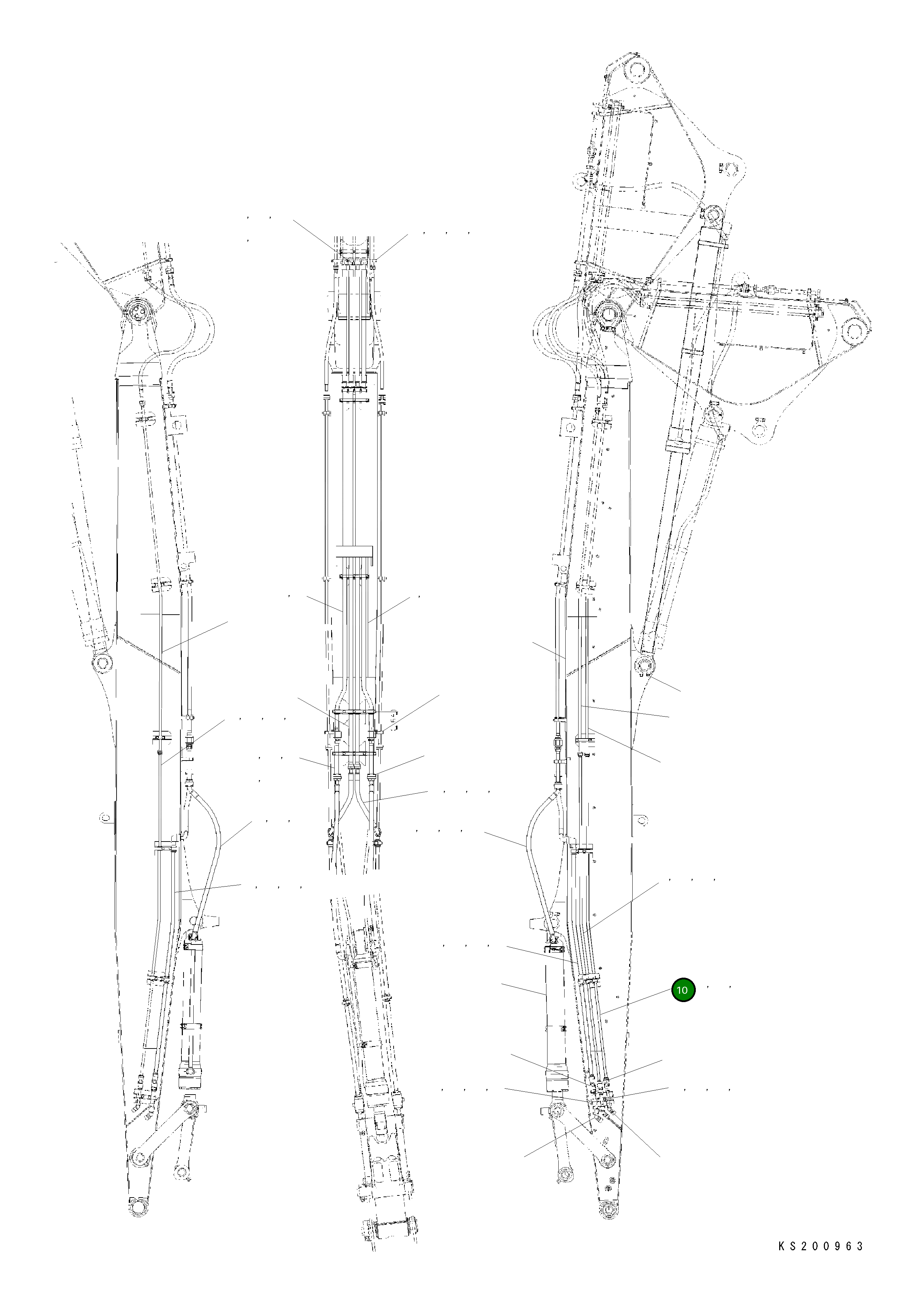 Трубка 208-62-87330 Komatsu