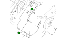 Трубка 427-S95-A530 Komatsu