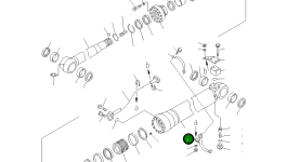 Цилиндр 707-13-13680 Komatsu