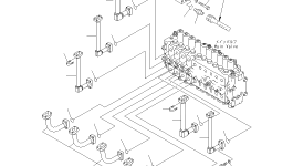 Трубка 208-62-65310 Komatsu