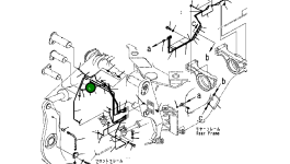Трубка 425-46-36152 Komatsu