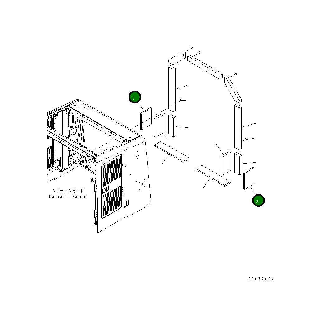 Уплотнение 426-54-46521 Komatsu