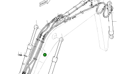 Труба 2183-4414C Komatsu