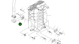 Трубка 17A-60-41120 Komatsu